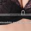 2013 lady's black underwear bra set