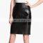 2015 Winter Faux Leather Skirt Women