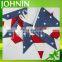 Custom size decorative polyester American bunting hanging string flag