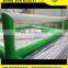 Pool inflatable aqua water volleyball court, inflatable volleyball court for sale