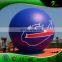 6m Round Outdoor Helium Balloon Giant Adevrtising Sphere LED Lighting Balloos