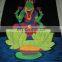 hand painted FLORECENT INDIAN GODS PRINTED WALL HANGINGS