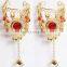 BestDance New Tribal Belly Dance Bracelet Performance Practice Red Diamond Ring Coin Accessories Bracelet&Bell