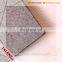 Private Custom Inlaid Metal Brand Logo PU Leather Patch Decoration For Pants