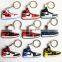 Hot sales Air jordan sneaker 2d 3d keychains running shoe keychain all generation