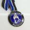 zinc alloy antique nickel plating custom medal netball medal with 3D pattern