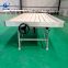 Flood table metal rolling bench ebb and flow in greenhouse