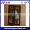 CE certificate easy installment tinted glass aluminum profile hinges swing casement door