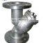 GL41H cast iron flanged perforated y-strainer valve