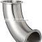 Chinese factory AISI ASTM 45 90 degree stainless steel elbow 316 321 304