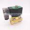 GOGO 2 way Pneumatic Brass 1 1/2" water solenoid valve zero pressure start AC220V Orifice 35mm normal close PU-40 with plug type