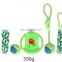 Amazon hot selling cotton rope dog chew biting toys for teeth cleaning