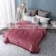 High quality wholesale Pink luxury queen size  bedding sets for bedroom