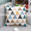 I@home Simple Modern Geometric Series Car Print Linen Sofa Pillow Cushion Cover
