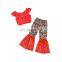 Animal Aztec Boho Fashion Children Boutique Clothes Kids Clothing Sets