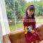 2020 New arrival girls skirt solid color cotton skirt headband