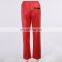 Hot Selling High Waist PU Faux Leather Trousers Loose Zipper With Pocket Casual Women Leather Pants