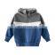 Color Patch Children's Clothing Wholesale Spring New 2020 Korean Sports Kid's Sweater Fleece Boy Hoodie