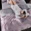 2020 China Manufacturer Direct Supply 4PCS Luxury Bed Cover Washed Silk Pillow Case Duvet Cover Bed Sheet Summer Bedding Set
