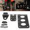 Cafe racer Aluminum Motorcycle License Plate Bracket Tail Light Holder For Harley Retro