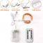Holiday Outdoor 200 LED String Lights with Remote for Christmas Party Decorations Garland Lighting