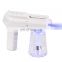 2021 newest multi-functional  blue ray nano atomizer gun dis-infection  steam gun for making up /dressing up