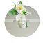 round glass mirror tray, base for wedding centerpieces, candles and wall decor