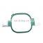 High quality Tajima Green Plastic Embroidery Hoops Frames TA424B with Arm Width 400mm Industrial Tubular Frames