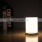 Custom  aluminum touch desk lamp chargeable bedroom led table lamp for gift