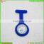 FDA Silicon Material Lady Watch Eco-friendly Silicone Nurses Pin Watch