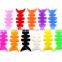 Customer cable clips colorful fish shape silicone cable tidy silicone bobbin winder