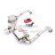 Exhaust Pipe for porsche boxster titanium exhaust catback with quad double tip