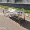 High quality Stainless Steel 304 Mortuary Table with body washing