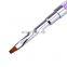 Private Label Two Sides 3D DIY Drawing Nail Pen Dual End Flat Liner Nail Art Painting Brush