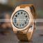 BOBO BIRD 2022 Top Brand Quartz Wood Watch Custom logo Wrist Watches for Men with Low MOQ