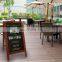 Solid Wood Frame Heavier Grade Useful Wood Children movable Blackboard