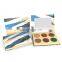 ODM Vegan Makeup Packaging Paper Cosmetic Vendor Eyeshadow Cases Empty Round Pan Color Eyeshadow Palette
