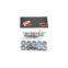 AUSO 12pcs set CNC Anodied Colorful Countersunk Washers M6 JDM Modification Aluminum Fender Washer With Bolt