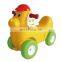 New Type Colorful  Baby Cartoon Plastic Cars Animals Shape  Exercise Ride on Toys for Kids