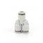 PY series 3 way Plastic Pneumatic hose air tube Compact one touch fittings