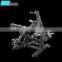 Black Frame + White Arm Swing Chest Press Standing Incline Press Exercise Workout Commercial Use Fitness Sports Equipment