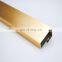 Hot Sale India Market Aluminium Kitchen Cabinet Frame Profile With 45MM Wide 4MM Glass Gold Polished Andized Aluminum Profile