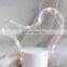 New Fashion Cake Topper White Luminous Ribbon Streamer for Bakery Decoration Celebration Cake Topper