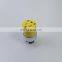 Hot selling yellow socket copper accessories Chrome plated electric plug socket