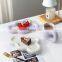 Promote Products Nordic Creative Irregular Cloud Food Dessert Plate Ceramic Decorative Tray Ceramic Plates For Home Decor