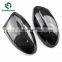 Landnovo Car Mirror Cover carbon fiber Rear View Mirror cover For BMW E90 E92 E81 E82 E87 horns style mirror cover
