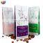 Private Label Bolsas Para Cafe 6oz 8oz 12oz 16oz Vertical Kraft Paper Stand Up Pouch Mylar Coffee Bag With Valve