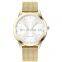 Women Watches,Analog Display Thin Minimalist Quartz Wrist Watch with Mesh Band 316 Stainless Steel Case Top Brand