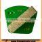 Diamond metal bond grinding block for milling concrete