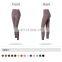 Women Four-Way Stretch Sports Leggings Without T-Line Custom Logo High Waist Yoga Pants